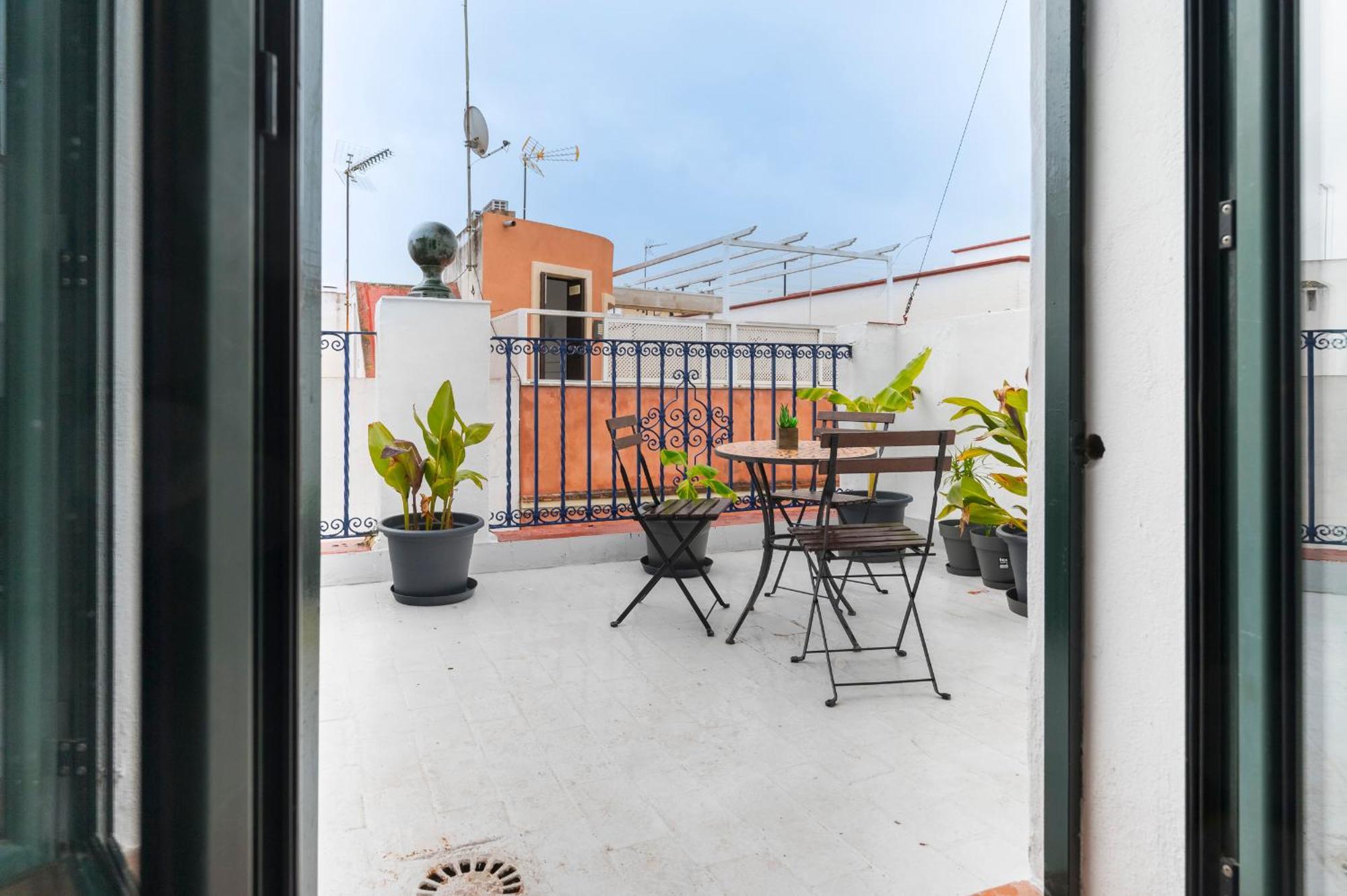 Apartmán Santa Catalina Moderno Sevilla Exteriér fotografie